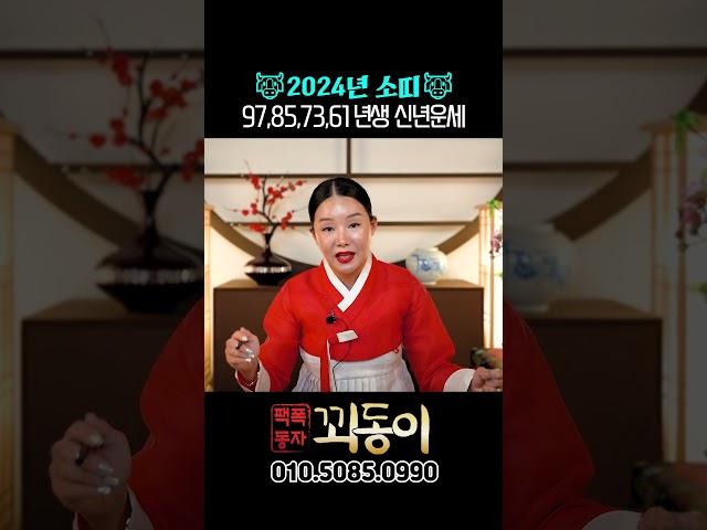 2024년 소띠 신년운세 ( 97년, 85년, 73년, 61년 ) 총 운세