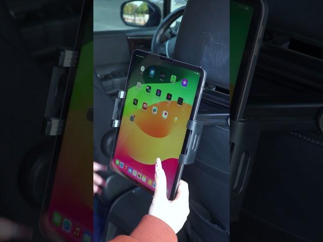 Elevate your travel experience with the ultimate backseat phone and tablet holder. #autoaccessories