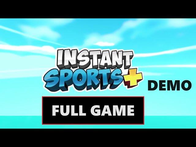 Instant Sports Plus [Full Game | No Commentary] PS4