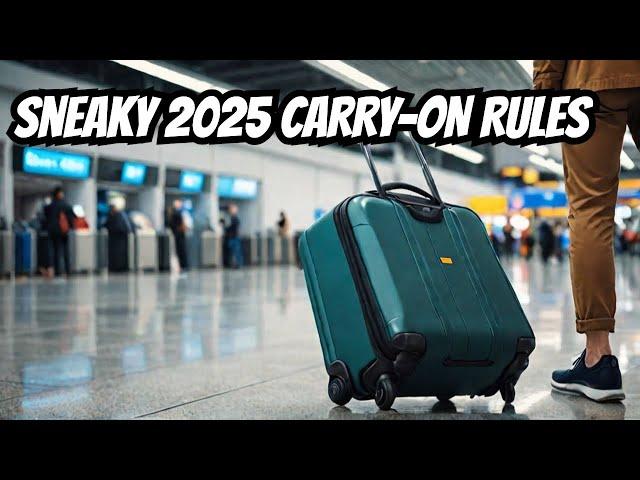 NEW Airline Carry-On Rules for 2025! MUST WATCH