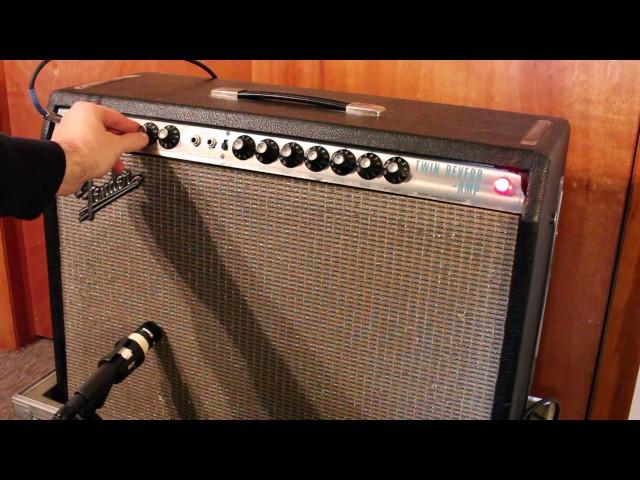 1970 Fender Twin Reverb Demo