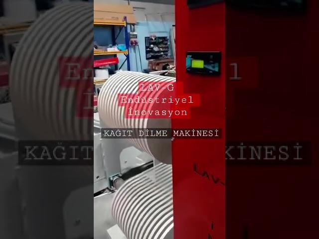 LAV-G Kağıt Dilme Makinesi / Paper Straw Machine