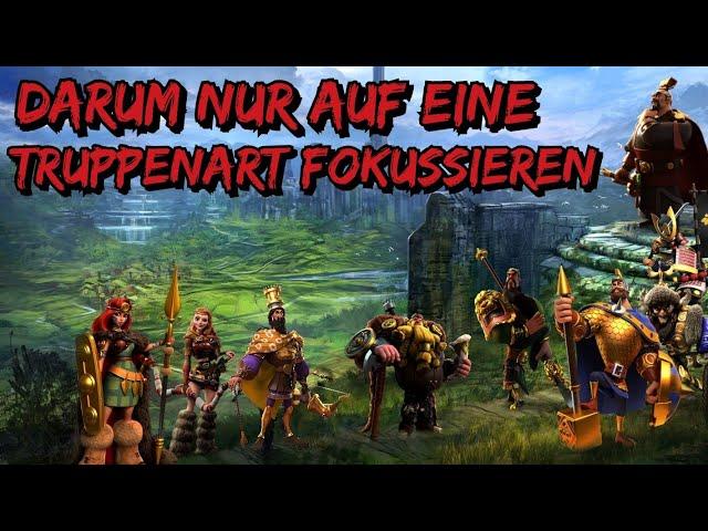 Rise of Kingdoms ~ Darum solltest du nur 1 Truppenart wählen!