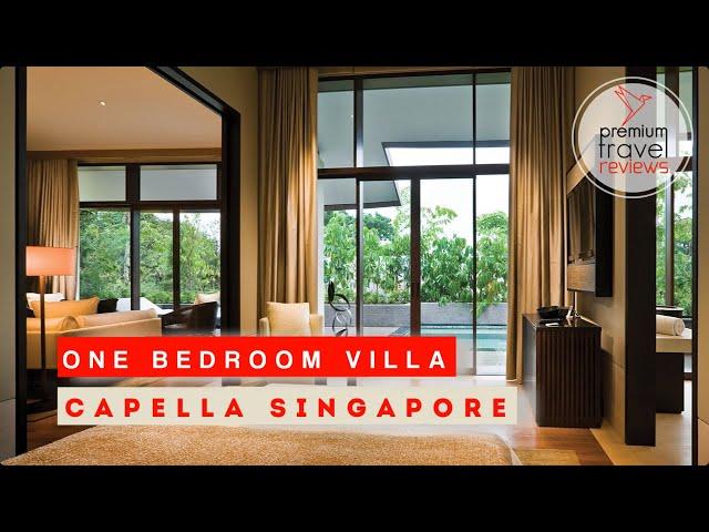 Capella Singapore - FABULOUS ultra-luxury hotel on Sentosa Island (one bedroom villa)