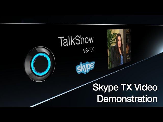 NewTek TalkShow with Skype TX Demonstration Video