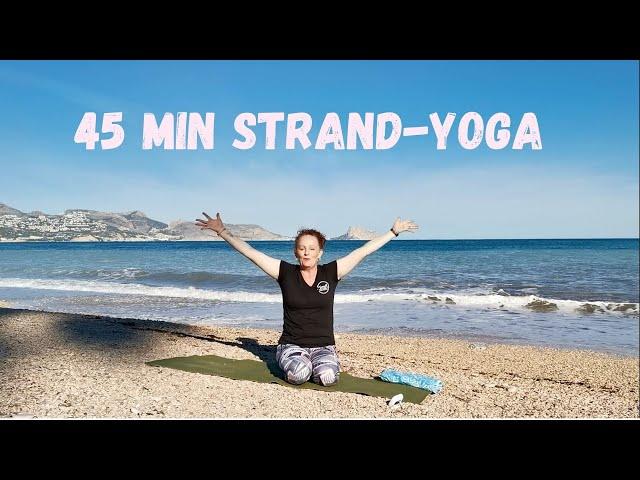 45 MINUTTER YOGA FRA STRANDA I ALBIR ️ / YOGA MED ANE