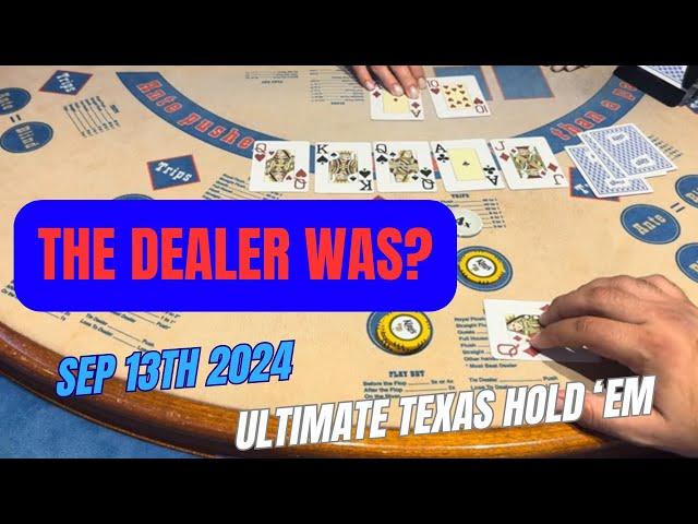 ULTIMATE TEXAS HOLD 'EM ! SEP 13TH 2024