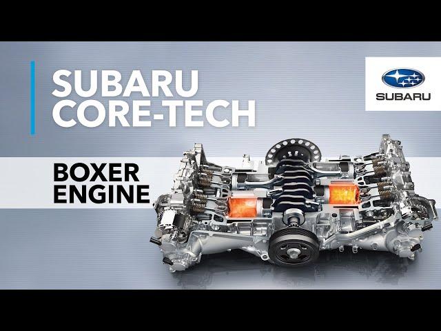 SUBARU BOXER Engine | Core Technology