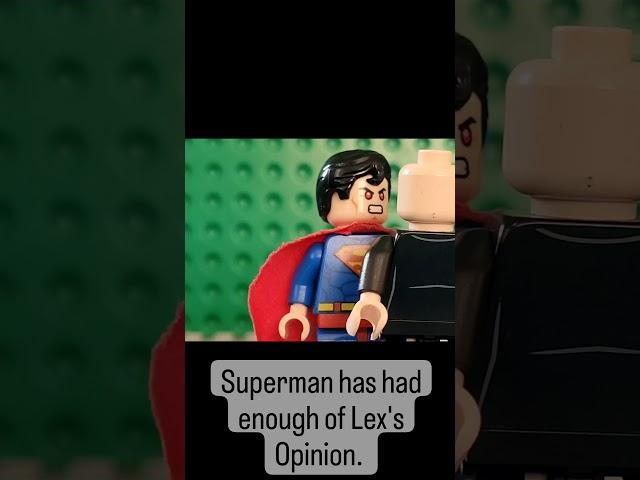 Lego: Superman Hates Lex's Opinion