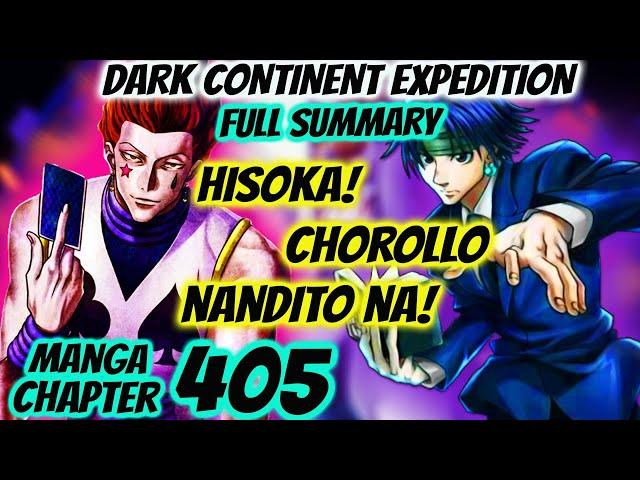 Hunter x Hunter Ch 405: ETO NA! Hisoka at Phantom Troupe On The Move!