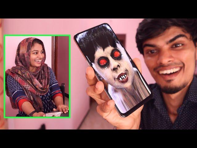 SCARING PAMI USING SECRET GHOST APP.. | CYBERTAMIZHA