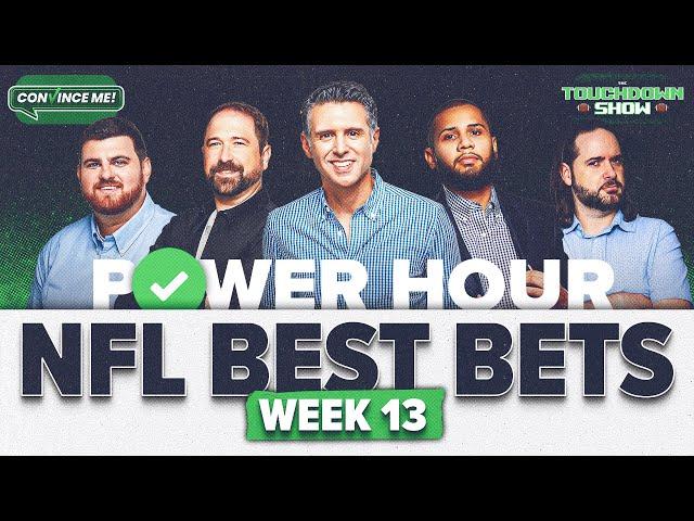 2024 NFL Week 13 NFL PLAYER PROPS & BETTING PICKS! | NFL Picks & Predictions | Power Hour