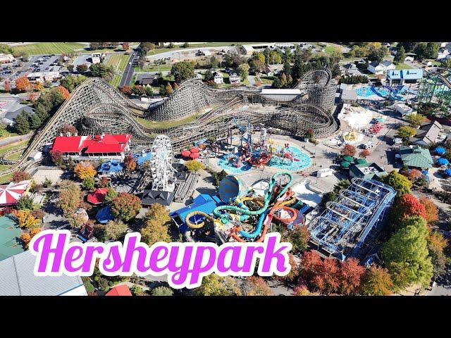 Hersheypark by Drone Pennsylvania USA