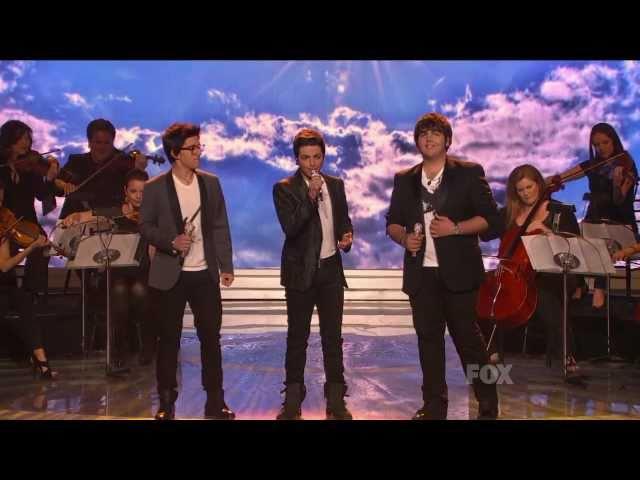 true HD ~ IL VOLO (The Flight) "'O Sole Mio" ~ American Idol 2011 Top 3 results (May 19)