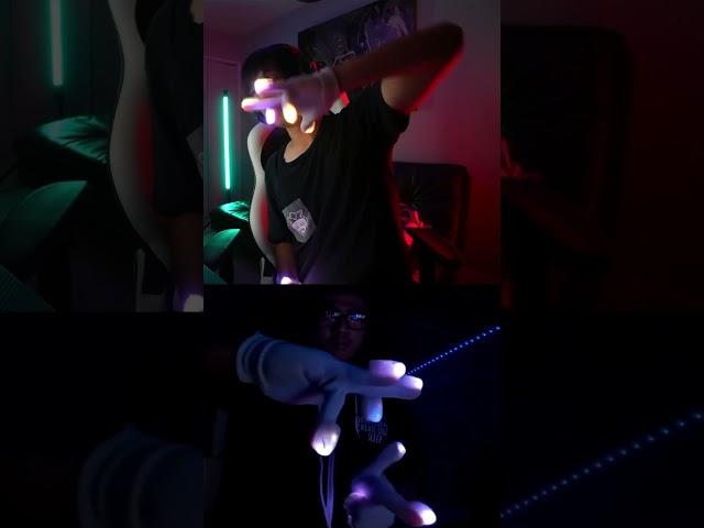 Learn this rotation #gloving #dance #rave