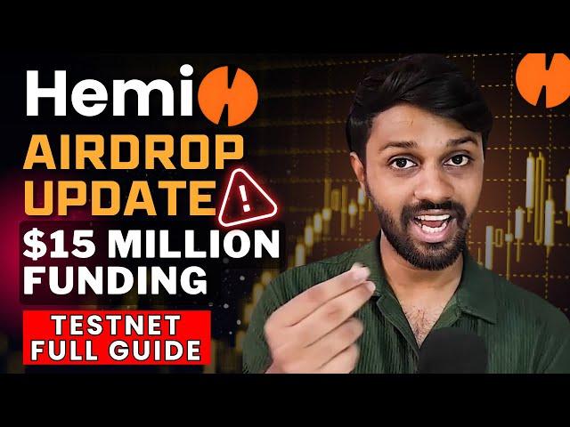 Hemi Network Testnet Update - Confirmed Free Airdrop  | Step-to-Step Guide In Hindi