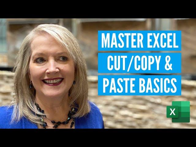 Learn the Essential Excel Cut, Copy and Paste Techniques