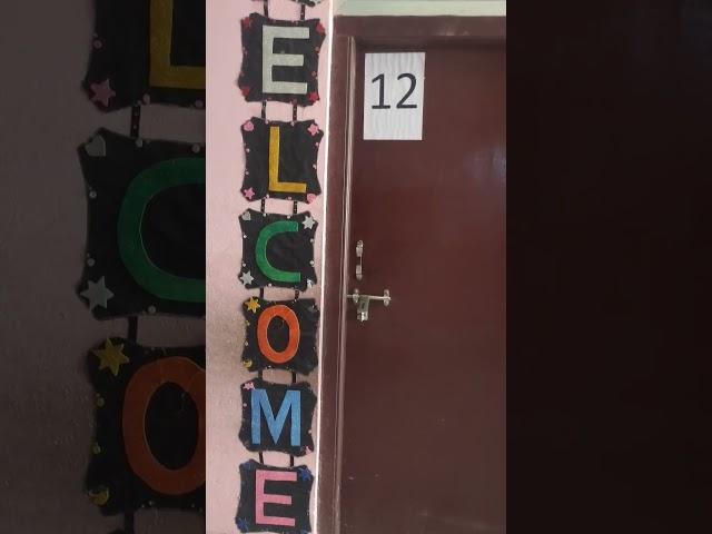 school decoration ideas # classroom gate decoration ideas #nursery class room #letest #art