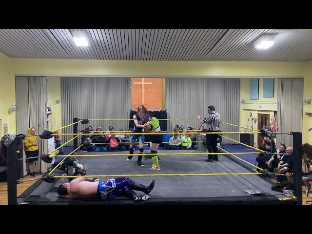 Halloween Street Fight: Dragon/Dahmer vs Lexi/Cobey: House of Pain Wrestling St Anns 26/10/24