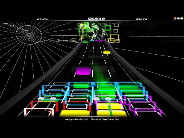 [Audiosurf] sana - Sunshine day⇔Rainy day (Double Vision Elite)