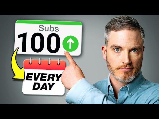 How to Get 100 Subscribers EVERY DAY on YouTube