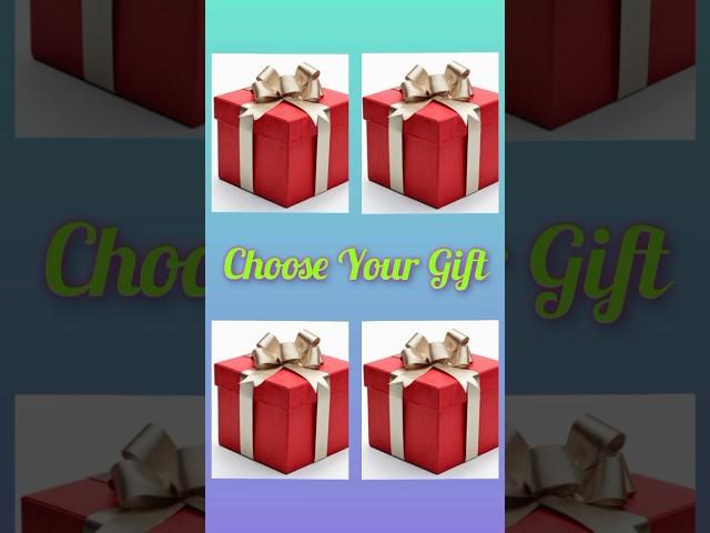 Choose Your one gift #choosegift #gift #ytshorts #viral #giftbox #shorts