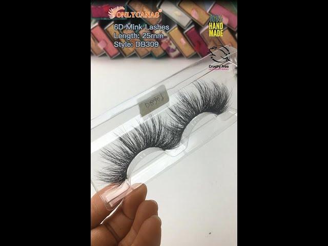 25mm 6D Mink Lashes Chirstmas Parties Stage Show Eyelashes Vendors Wholesale DB309#shorts