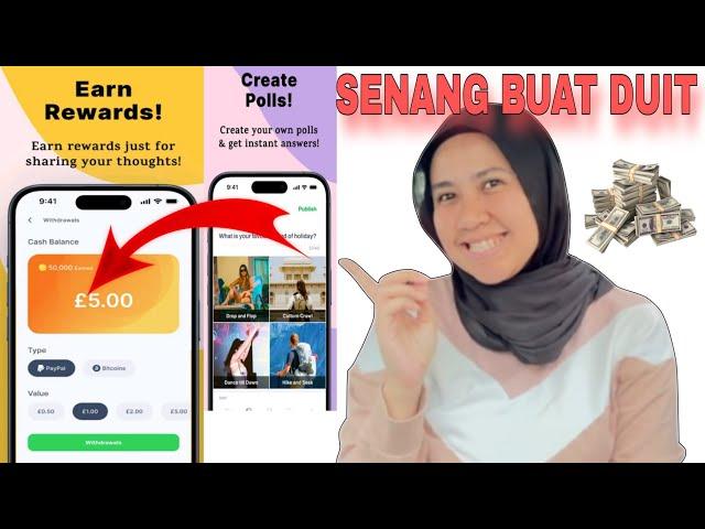 HICH APP MASIH MEMBAYAR KE?? DAPAT SAMPAI £500/RM2800 GUYS  RUGI BETUL KALAU TAK CUBA APP SENANG