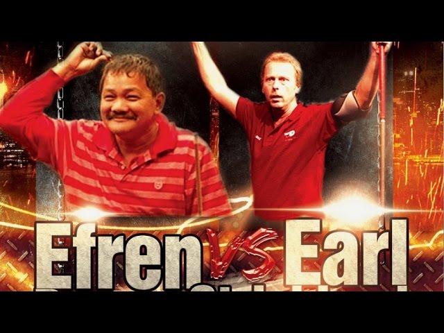 Efren Reyes VS  Earl Strickland The Battle of Legends at Steinway Billiards  9 Ball Part 1