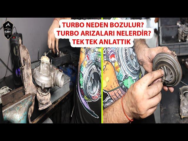 TURBO NEDEN BOZULUR VE TURBO TAMİRİ NASIL YAPILIR (Turbo Tamirhanesi-Turbo Sesi)