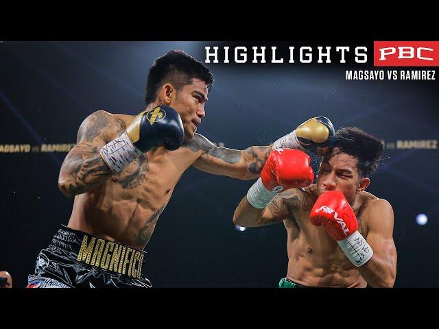 Magsayo vs. Ramirez HIGHLIGHTS: June 15, 2024 | PBC on Prime Video