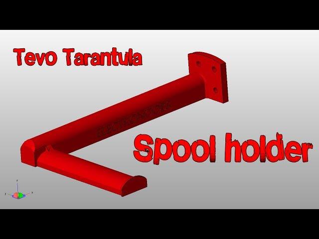 Tevo Tarantula Spool holder in Blender