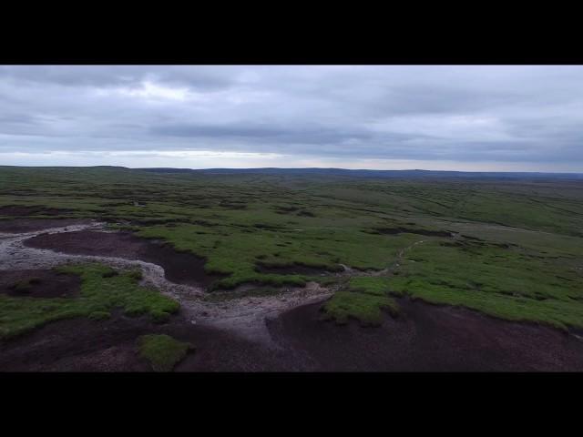 Phantom 3 Pro Drone Flight Bleaklow