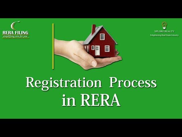 Registration process in RERA rera filing