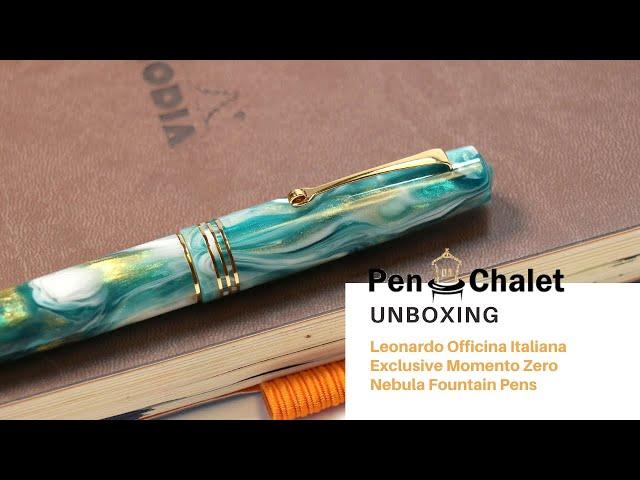 An Exclusive Release! Leonardo Exclusive Momento Zero Nebula Fountain Pen