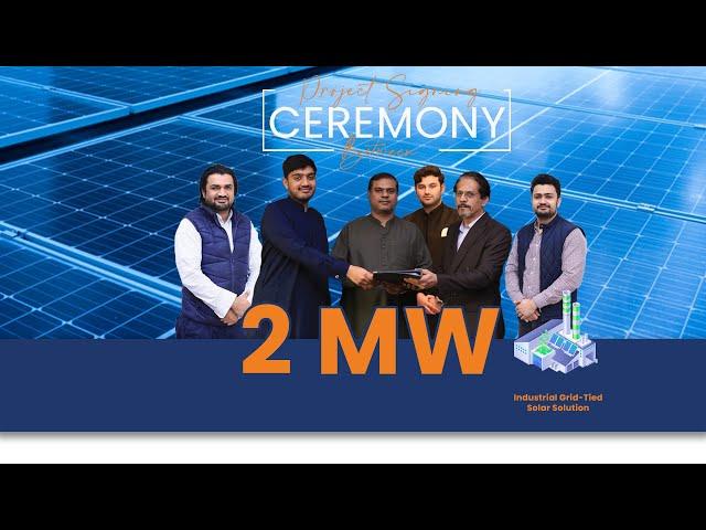 Powering Zulfiqar Industries (Pvt.) Ltd. With 2 MW Industrial Solar System | PES | GO SOLAR NOW!