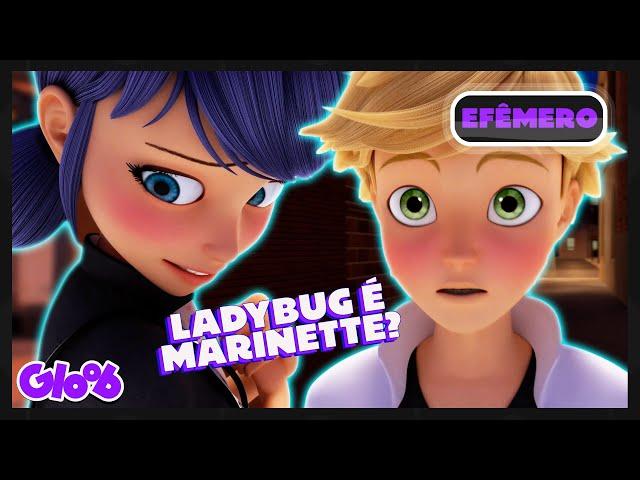 LADYBUG REVELA SER MARINETTE PARA ADRIEN! (EFÊMERO) | MIRACULOUS 4ª TEMP | LADYBUG | Mundo Gloob