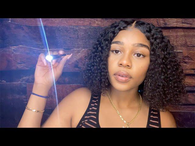 ASMR- Follow The Light (FOCUS ON ME, VISUAL TRIGGERS + TRACING) 