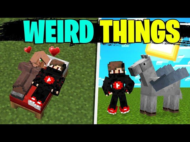 I tried weird things in Minecraft  | Minecraft Hindi video