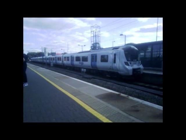 Great Northern 717007 leaves Stevenage - 09/08/2023