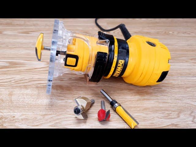 Types of router trimmer bits and how to use them (for beginners)