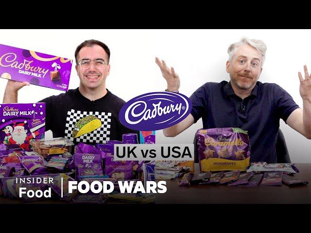 US vs UK Cadbury | Food Wars | Insider Food