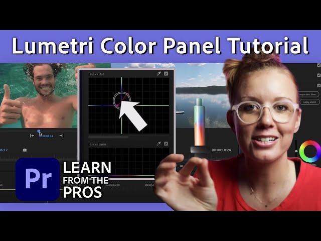 Color Correction With the Lumetri Color Panel | Premiere Pro tutorial w/ Premiere Gal | Adobe Video