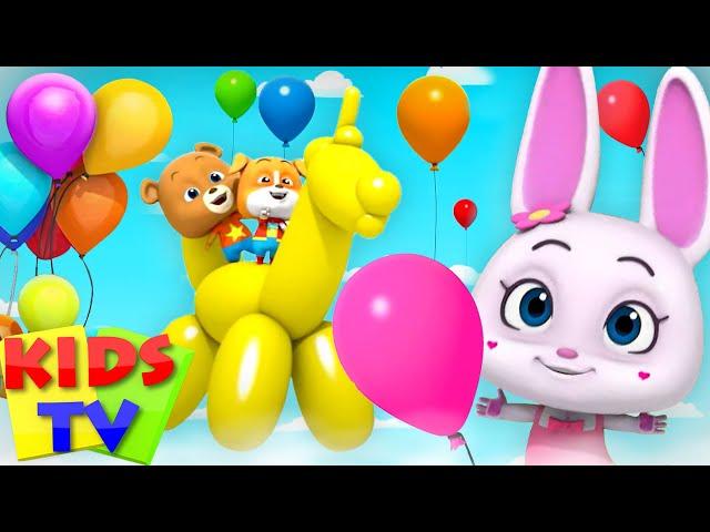 Balloon Song | Balloon Game | Loco Nuts | Baby Nursery Songs | Kids Cartoon | Kids Tv Nursery Rhymes