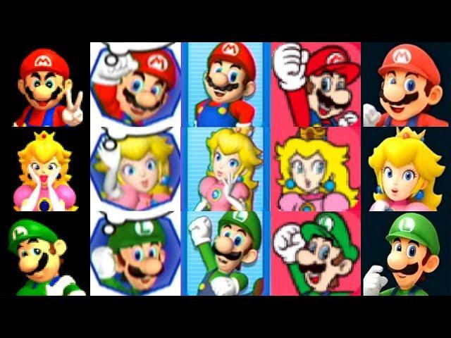 Evolution of All Characters in Mario Party (1998-2018)