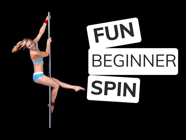 EXTENDED FIREMAN | FIREFIGHTER SPIN Pole Lesson FOR BEGINNERS