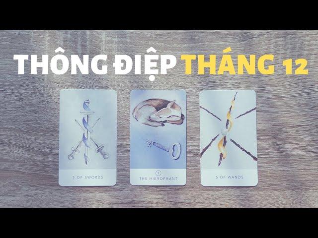 Tổng quan tháng 12 | Chọn tụ bài Tarot