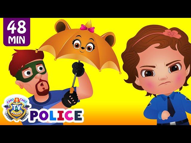 ChuChu TV Police Save The Umbrella Friends of the Kids from Bad Guys | ChuChu TV Surprise Eggs Toys