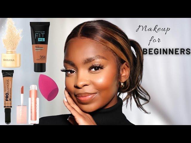 Affordable Makeup Tutorial for Beginners | South African YouTuber| Naledi_M