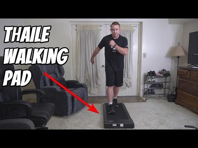 THAILE Walking Pad Review - Perfect for desk, home office, or watching TV